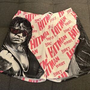 Bret Hart Graphic Shorts